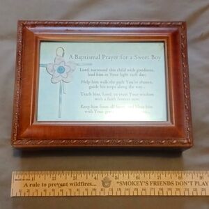 Musical keepsake/jewelry box